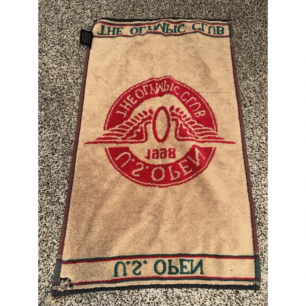 VTG 1998 U.S. Open The Olympic Club Golf Towel Made In Belgium Cotton
